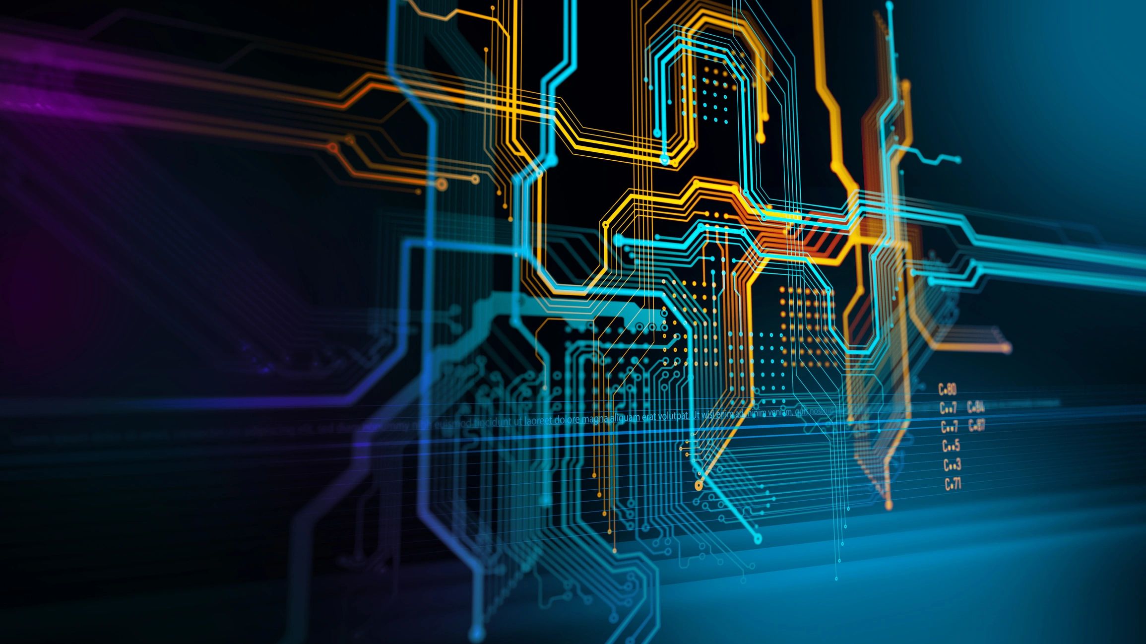 cybersecurity technology abstract